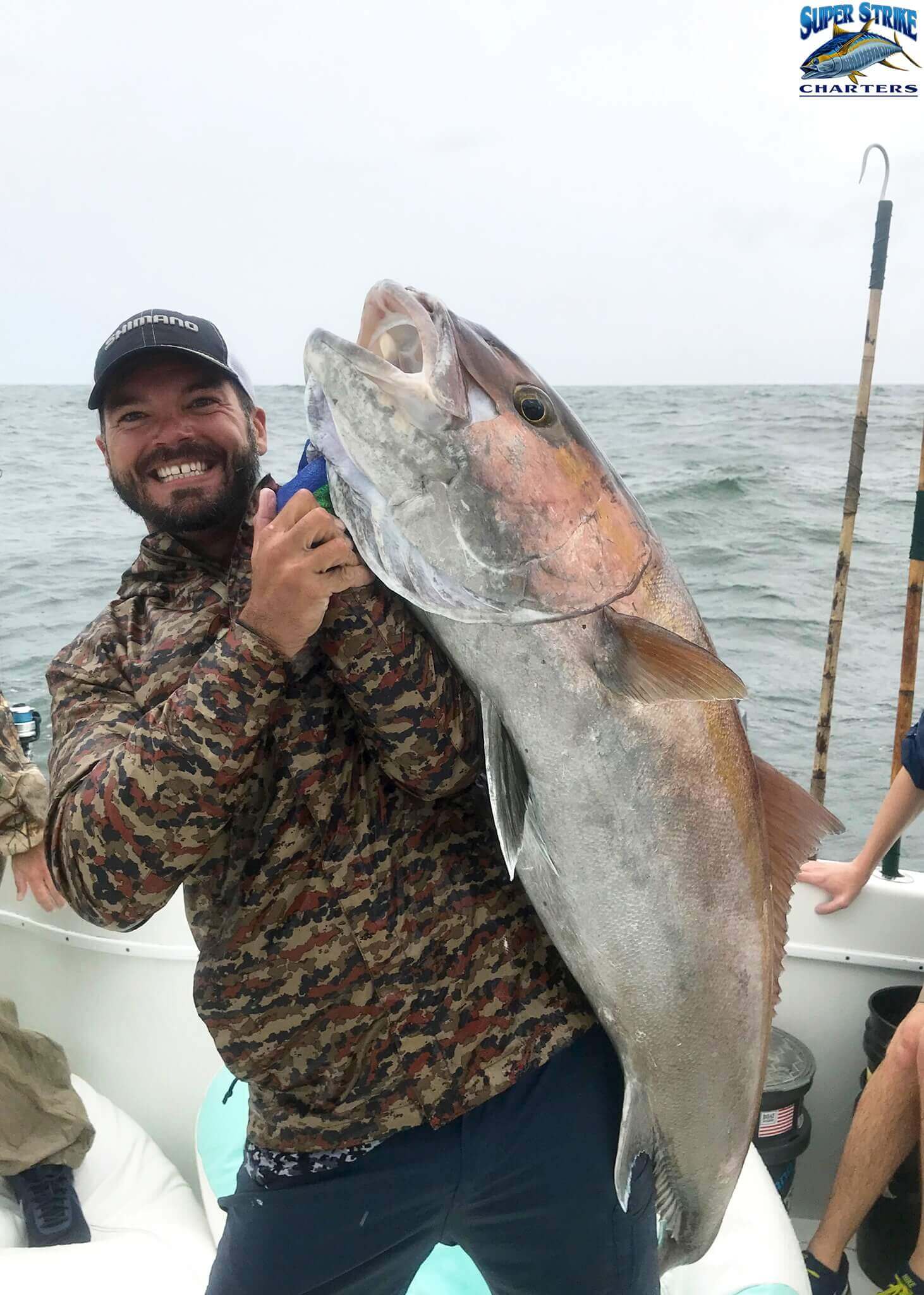 Catch Amberjack on deep sea fishing charter in Venice, Louisiana